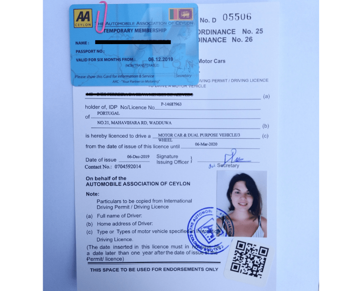 tuktuk driver's license